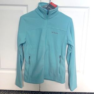 Brand New Columbia Fleece - Full Zip - Teal